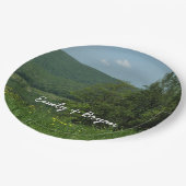 Laurel Highlands Pennsylvania Sommerfotografie Pappteller (Schrägansicht)