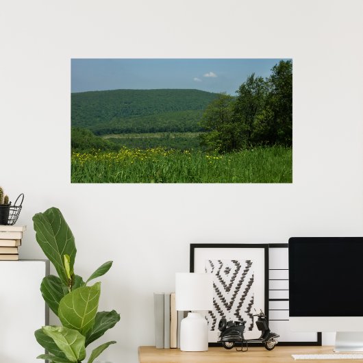 Laurel Highlands Pennsylvania Sommerfotografie Poster (Heimbüro)