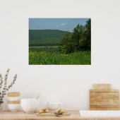 Laurel Highlands Pennsylvania Sommerfotografie Poster (Küche)