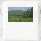 Laurel Highlands Pennsylvania Sommerfotografie Rechteckiger Aufkleber (Tasche)