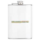 Laurel Highlands Wanderweg Pennsylvania Flachmann (Vorderseite)