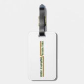 Laurel Highlands Wanderweg Pennsylvania Gepäckanhänger (Rückseite vertikal)