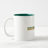 Laurel Highlands Wanderweg Pennsylvania Zweifarbige Tasse (Links)