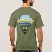 Laurel Highlands Wanderweg (Pfeilspitzen) T-Shirt (Rückseite)