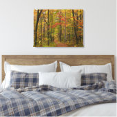 Laurel Hill Trail im Herbst Leinwanddruck (Insitu (Schlafzimmer))