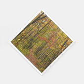 Laurel Hill Trail im Herbst Serviette (Ecke)