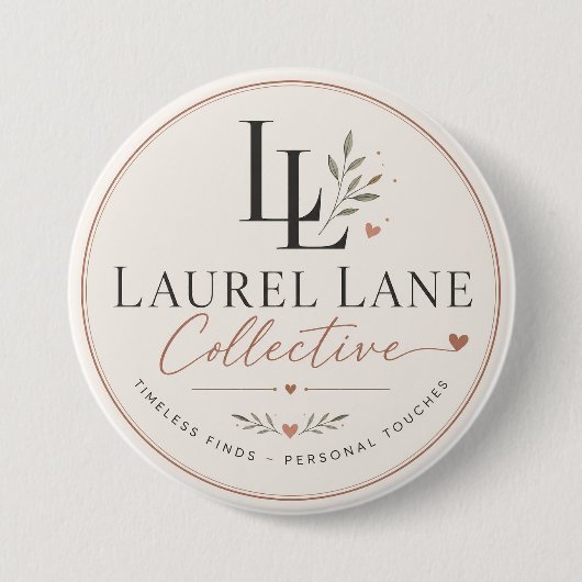 Laurel Lane Designs Button (Vorderseite)