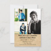 Laurel Leaf - Ankündigung von 3x5 Abschluss (Rückseite)