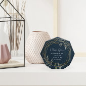 Laurel Leaf Baby Birth Stats Akylic Block