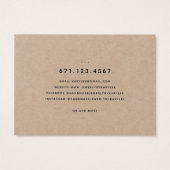 Laurel Leaf Necklace Bracelet Display Card (Rückseite)