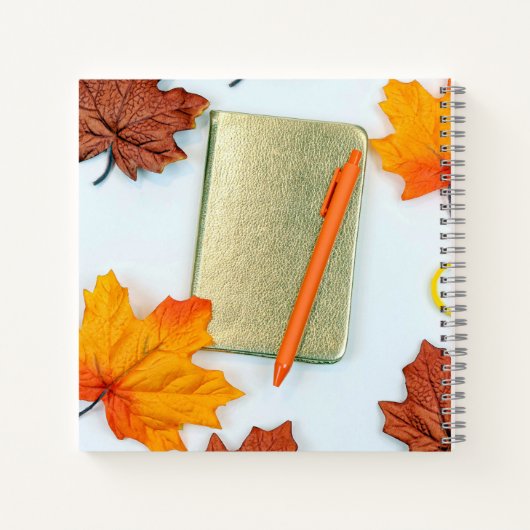 Laurel Leaf Spiral Notebook für kreative Minds Notizblock (Rückseite)