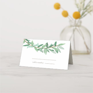 Laurel Olive Branch Platzkarten