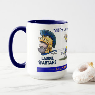 Laurel Senior High School Spartan-Tasse Tasse