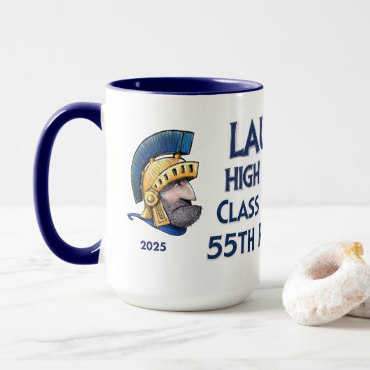 Laurel Spartans 55. Wiedersehen-Tasse Tasse (Mit Donut)