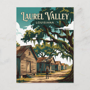 Laurel Valley Village USA Postkarte