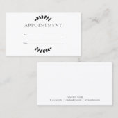 Laurel Verlasst Kundenbindungskarte Visitenkarte (Vorne/Hinten)