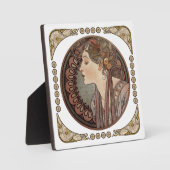 Laurel von Alphonse Mucha Fotoplatte (Vorderseite)