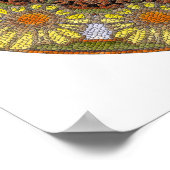 Laurel von Alphonse Mucha Poster (Ecke)