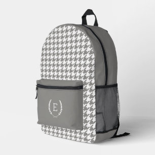 Laurel Wappen Monogram Bedruckter Rucksack