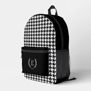 Laurel Wappen Monogram Bedruckter Rucksack