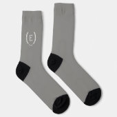Laurel Wappen Monogram Socken (Rechts)