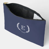 Laurel Wappen Monogram Zubehörtasche (Offen)