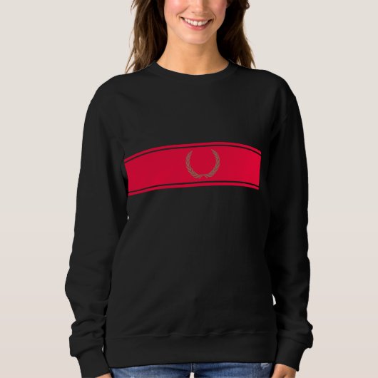 Laurel wreath- Ährenkranz - Kranz Sweatshirt (Vorderseite)