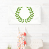 Laurel Wreath (altgriechisches Symbol) Banner (Insitu)