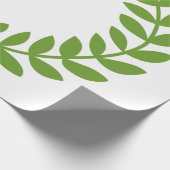 Laurel Wreath (altgriechisches Symbol) Geschenkpapier (Ecke)