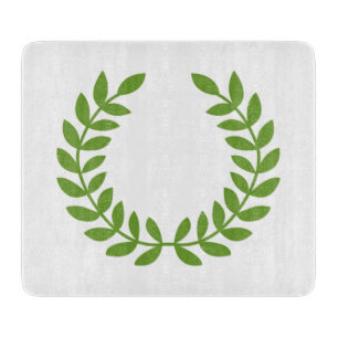 Laurel Wreath (altgriechisches Symbol) Schneidebrett