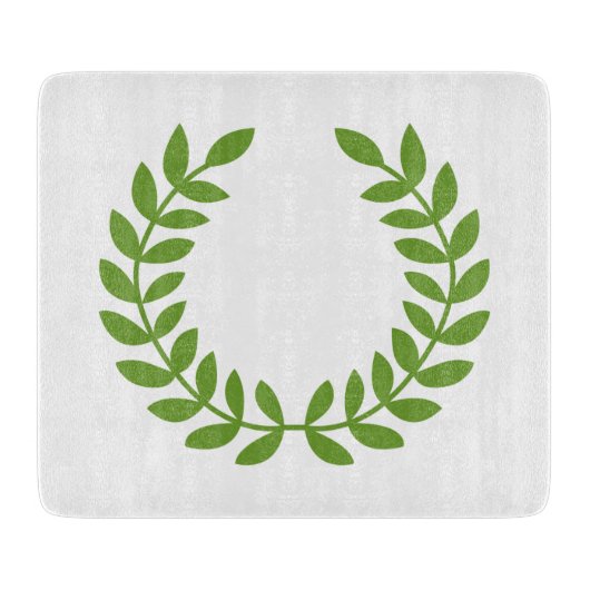 Laurel Wreath (altgriechisches Symbol) Schneidebrett (Vorderseite)