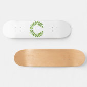 Laurel Wreath (altgriechisches Symbol) Skateboard (Horizontal)