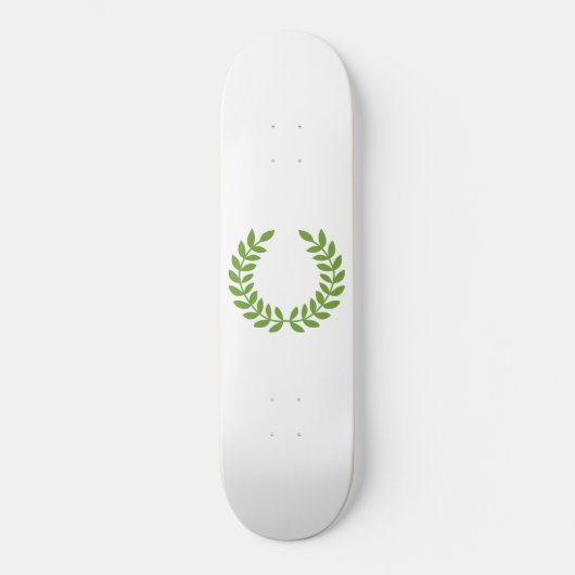 Laurel Wreath (altgriechisches Symbol) Skateboard (Vorderseite)
