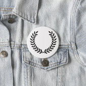 Laurel Wreath Button