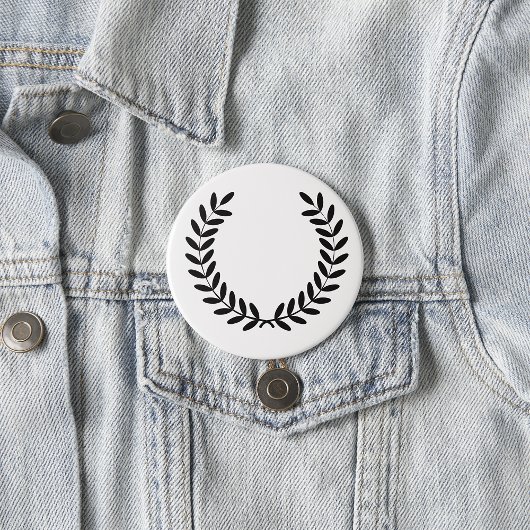 Laurel Wreath Button