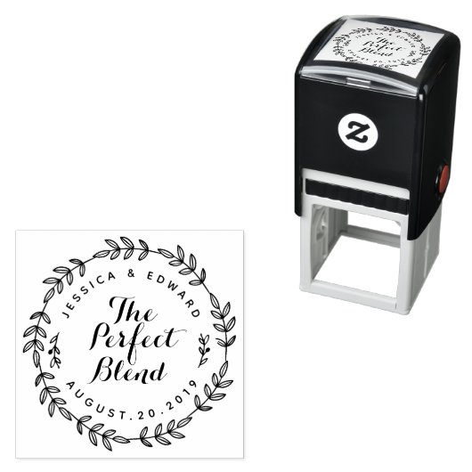 Laurel Wreath Die perfekte Blend-Gastgeschenk Hoch Permastempel (Beispiel)