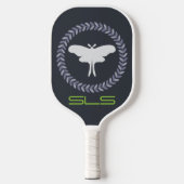 Laurel Wreath & Luna Moth Pickleball Schläger (Vorderseite)