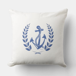 Laurel Wreath, Nautical Anchor mit Papst Kissen