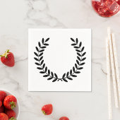 Laurel Wreath Paper Napkins Serviette