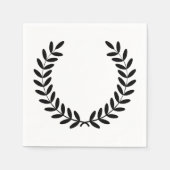 Laurel Wreath Paper Napkins Serviette (Vorderseite)
