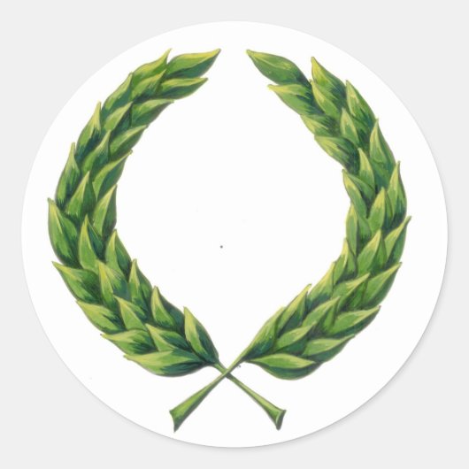 Laurel Wreath Stickers (Vorderseite)