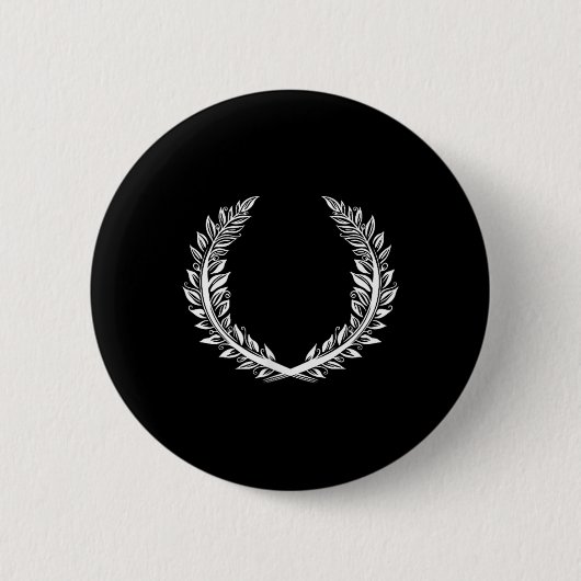 Laurel Wreath Tattoo Art für Gewinner beim Award Button (Vorderseite)