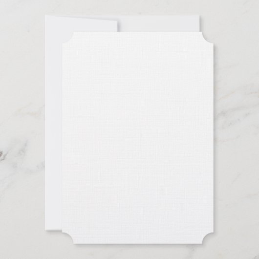 Laurel Wreath Wedding Einladung (Rückseite)