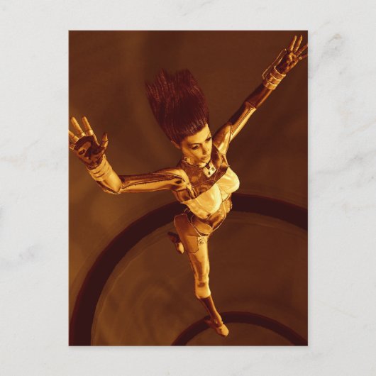 Laureline Postkarte (Vorderseite)