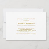 Laurels | Einladung zur Graduationspartei 2014 (Rückseite)