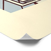 Lauren Bacall Vector Artwork Poster (Ecke)