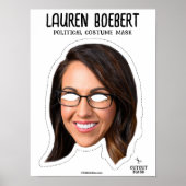 Lauren Boebert Costume Mask Poster (Vorne)