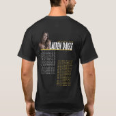 LAUREN DAIGLE AUSFLUG 2018 - 2019 T-Shirt (Rückseite)
