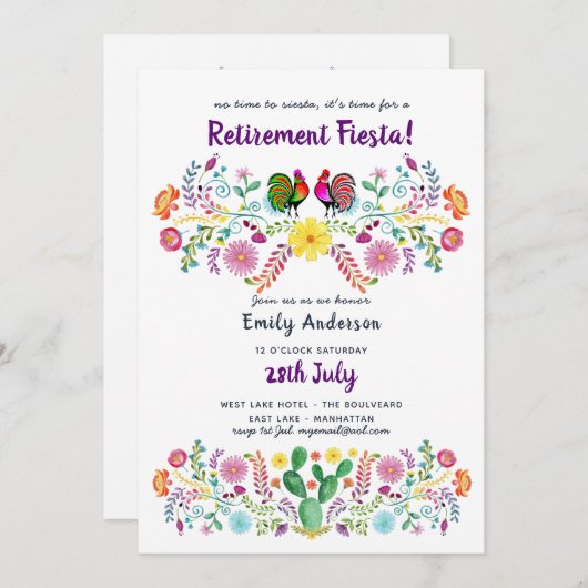 Lauren Einladung (Vorne/Hinten)