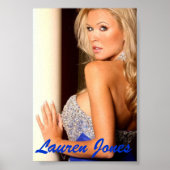 Lauren Jones Poster (Vorne)